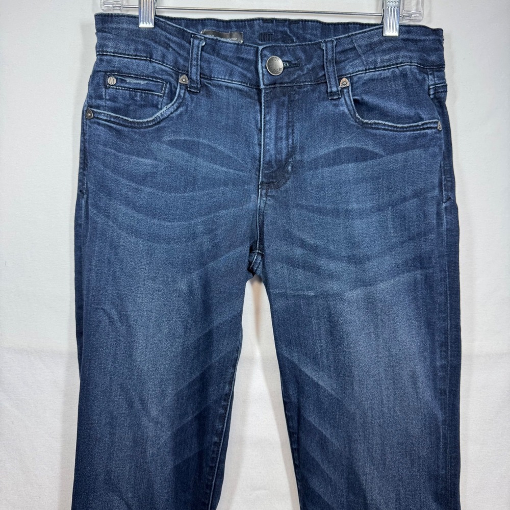 KUT from the Kloth Natalie High Rise Bootcut Dark Wash Jeans Womens Size 10